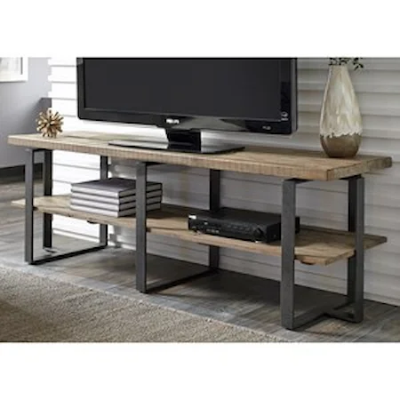 TV Console with Shelf